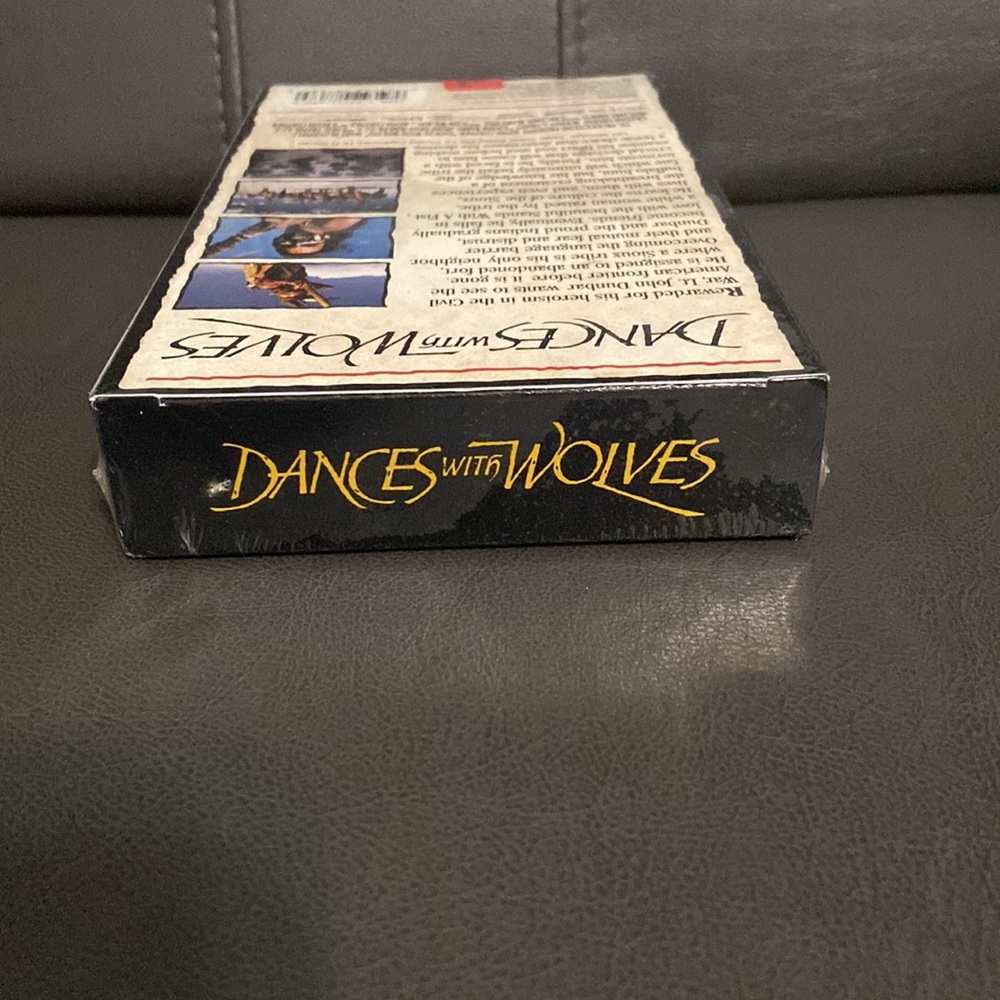 New in box factory sealed Dances with Wolves VHS tape - Picture 5 of 6